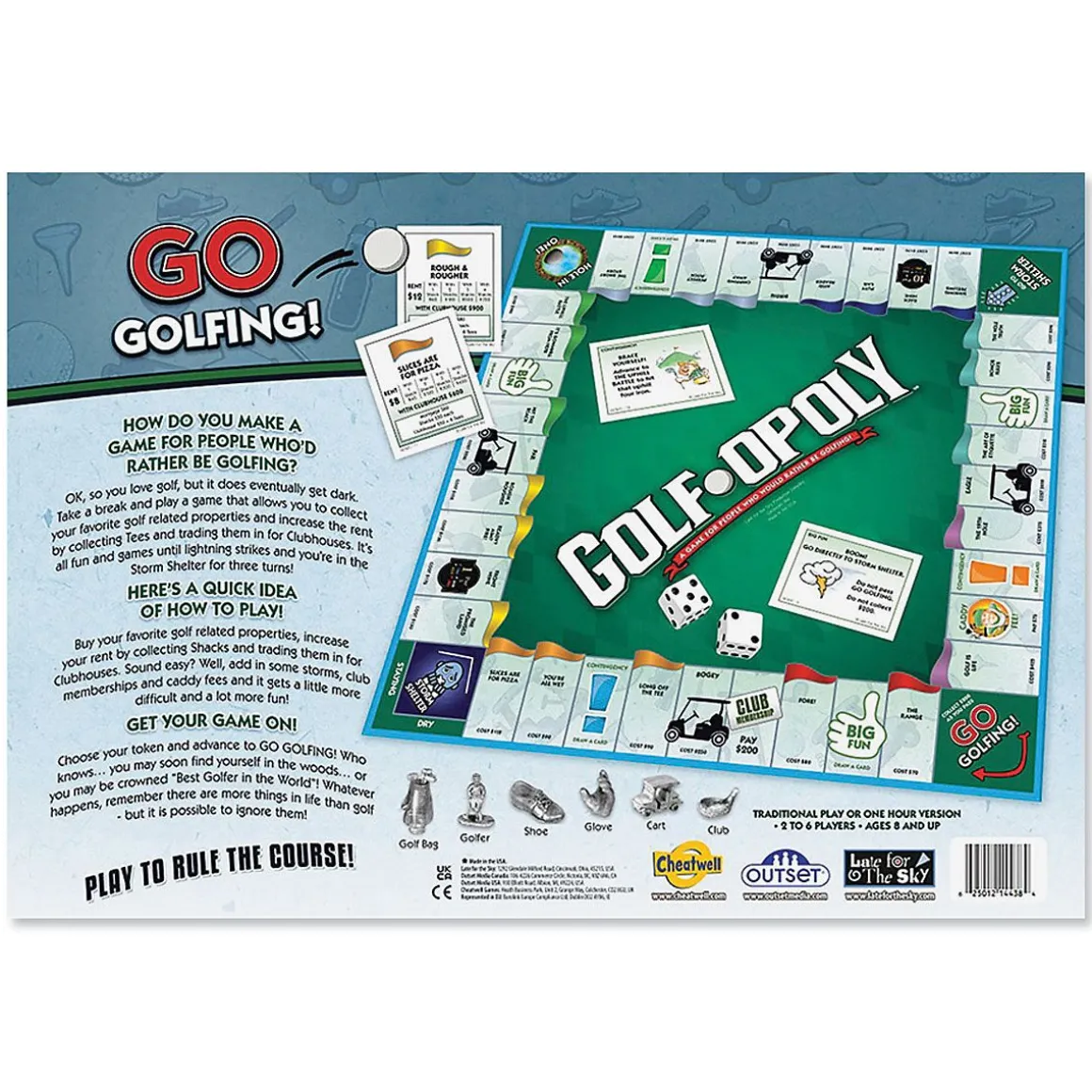 Golf-Opoly Board Game