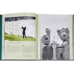 Golf: The Ultimate Book Personalized Green Leather-Bound Book