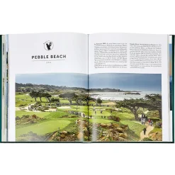 Golf: The Ultimate Book Personalized Green Leather-Bound Book