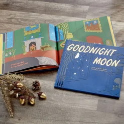 Goodnight Moon Personalized Leather Book