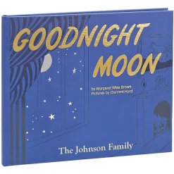 Goodnight Moon Personalized Leather Book