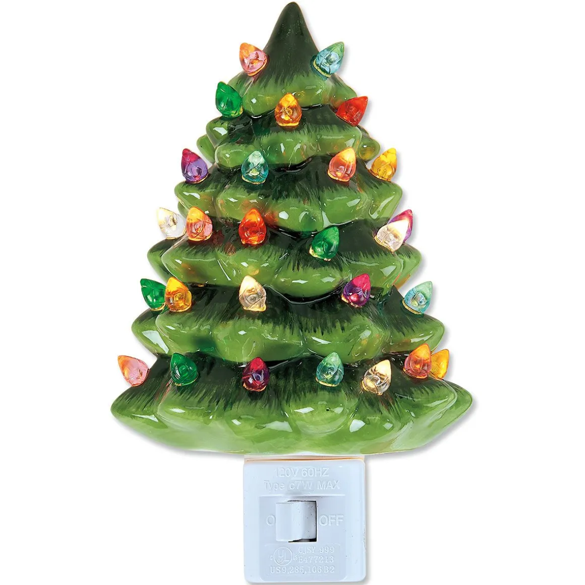 Green Christmas Tree Nightlight