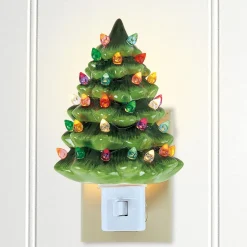 Green Christmas Tree Nightlight