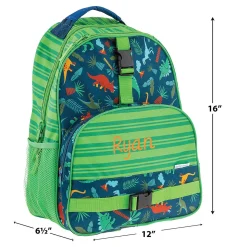 Green Dino Personalized Backpack by Stephen Joseph®