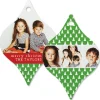 Green Tree Photo Ornament – Tapered