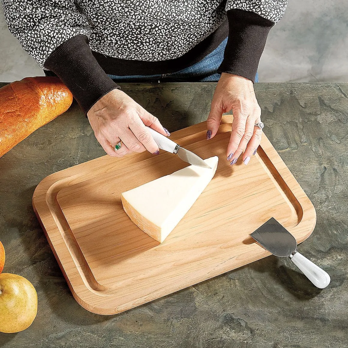 Grilled To Perfection Barbeque Personalized Wood Cutting Board
