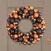 Halloween Ornament Wreath