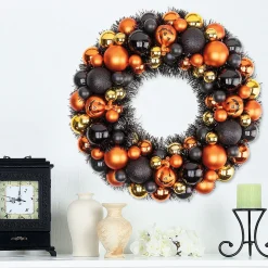 Halloween Ornament Wreath
