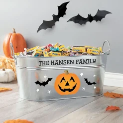 Halloween Personalized Beverage Tub