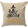 Halloween Witch Personalized Pillow by Designer Jillian Yee-Pham