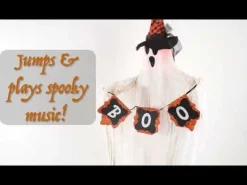 Hanging Animated Boo Ghost