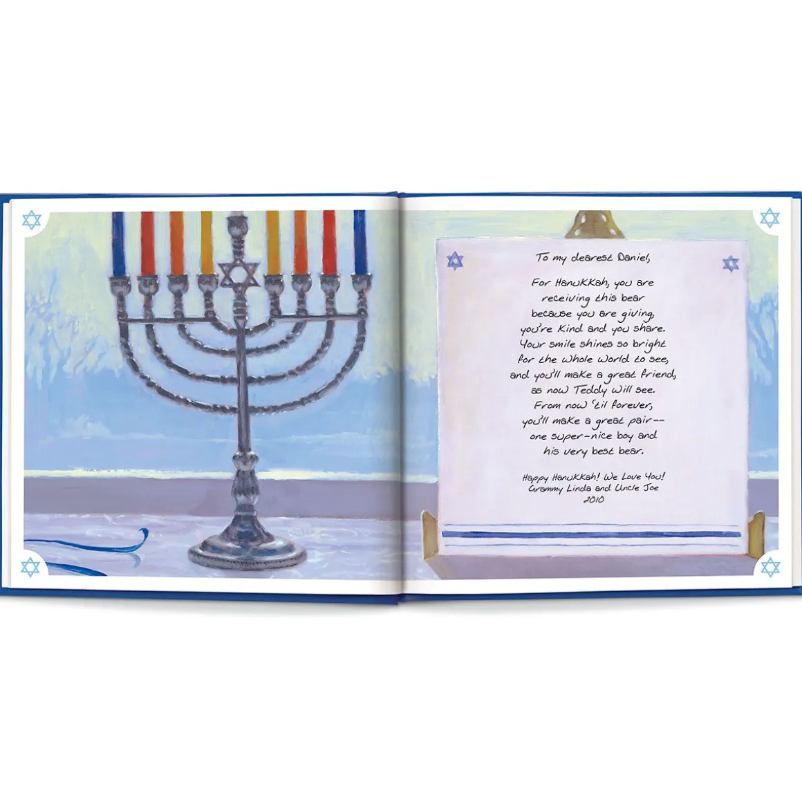 Hanukkah Bear For Me Personalized Storybook