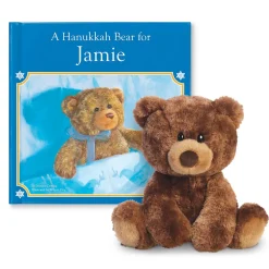 Hanukkah Bear For Me with Plush Bear Personalized Storybook