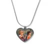 Heart Photo Necklace