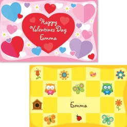 Hearts Placemat for Kids