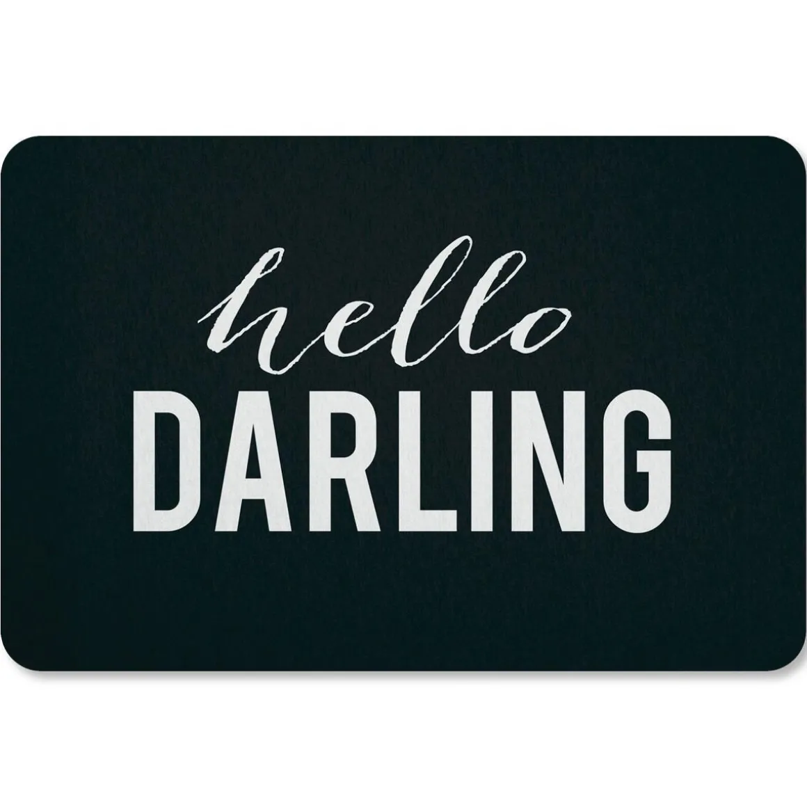 Hello Darling Doormat