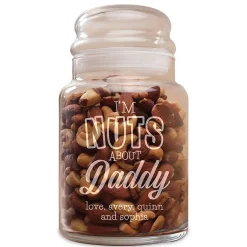 I'm Nuts About You Personalized Treat Jar