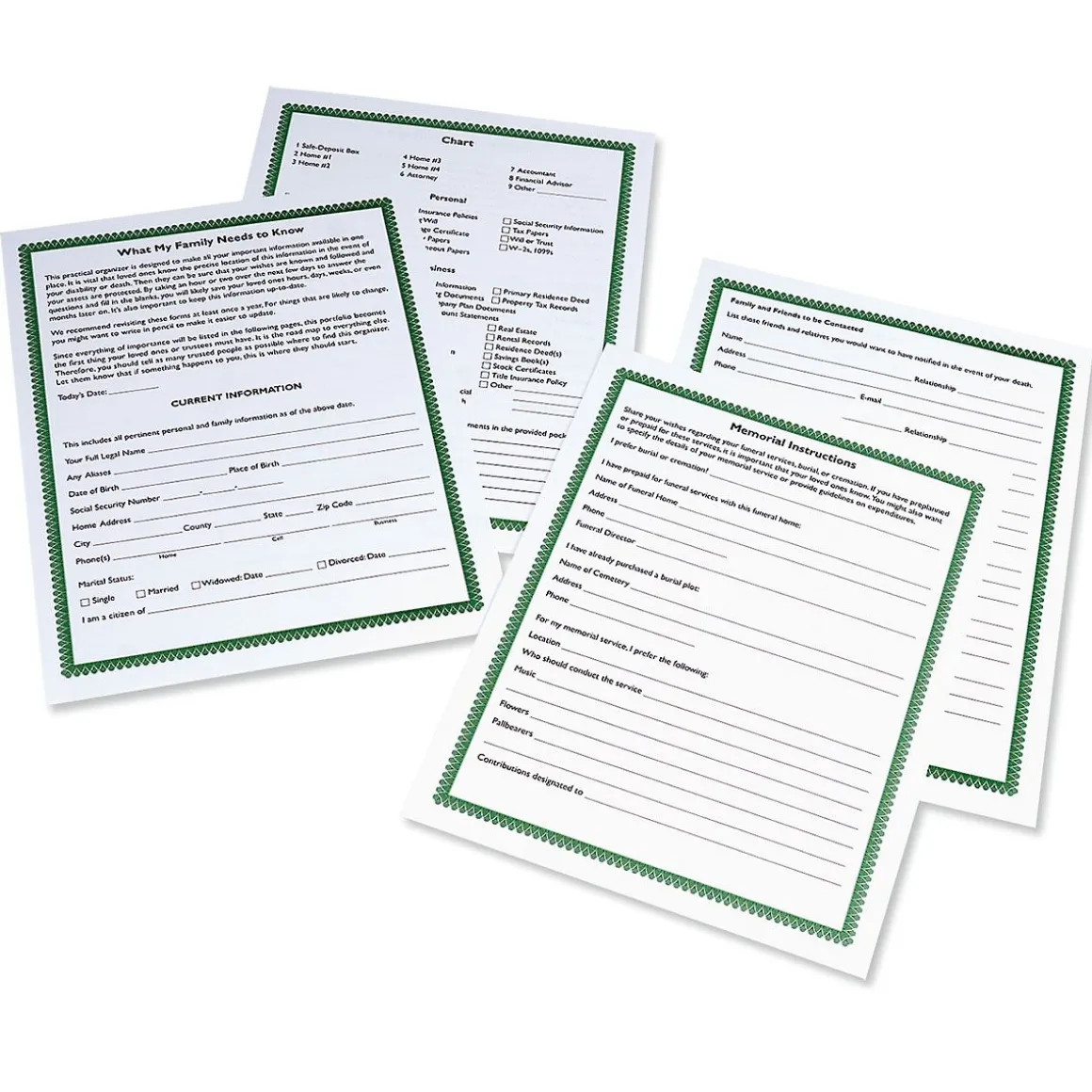 Information My Family Needs to Know Kit