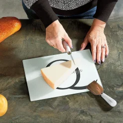 Initial/Family Name Personalized Glass Cutting Board