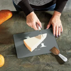 Initial/Family Name Personalized Glass Cutting Board