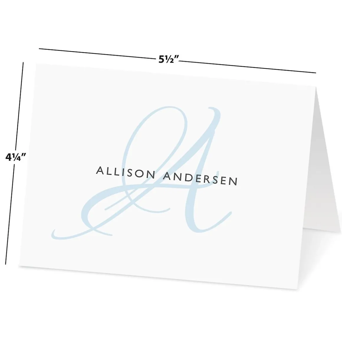 Initial Personalized Note Cards