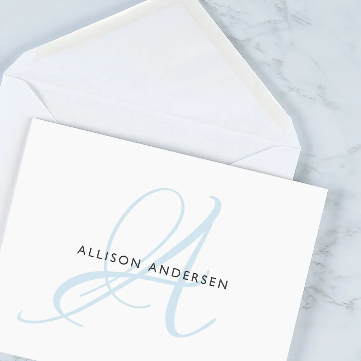 Initial Personalized Note Cards