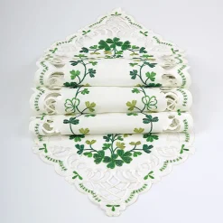 Irish Shamrocks Table Runner