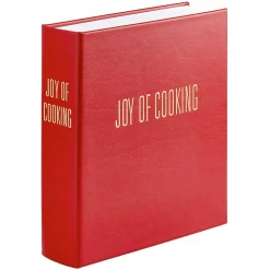 Joy of Cooking Personalized Leather Book