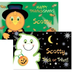 Kids' Ghost Autumn Placemat