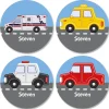 Kids' Personalized Vehicles Stickers