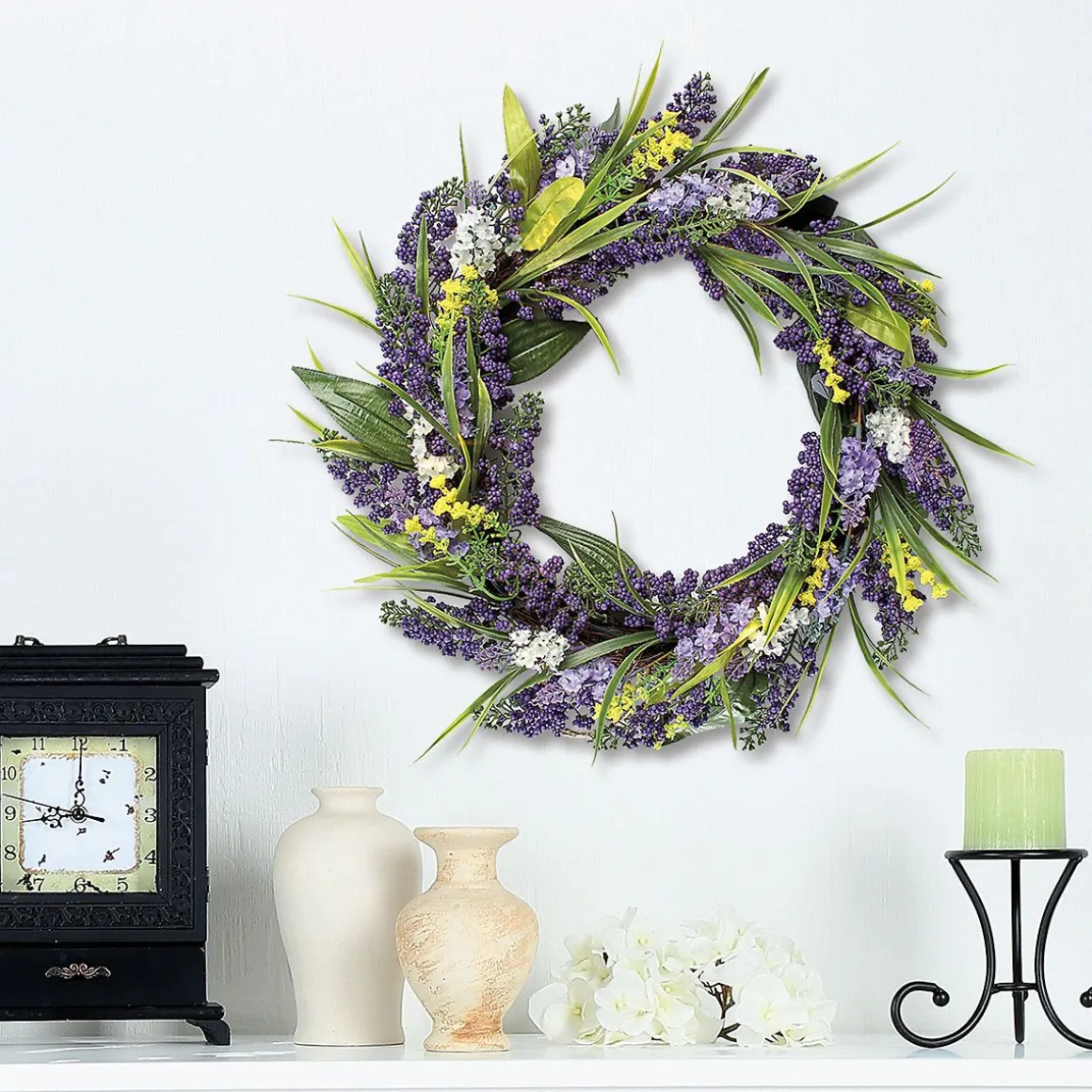 Lavender Wreath