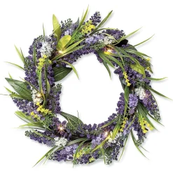 Lavender Wreath