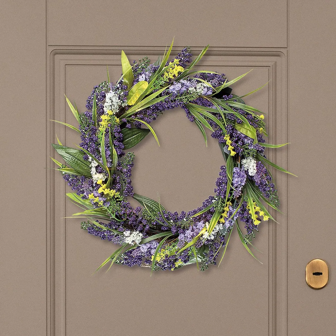 Lavender Wreath