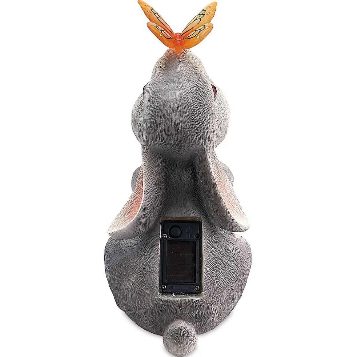 LED Bunny with Butterfly Figurine