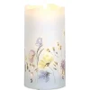 LED Wildflowers Candle