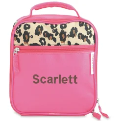 Leopard Spots Personalized Lunch Tote