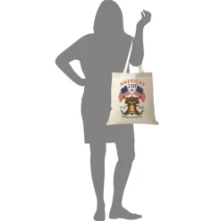 Liberty Bell Natural Canvas Tote