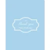 Light Blue Personalized Thank You Cards