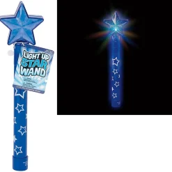 Light Up Blue Star Wand