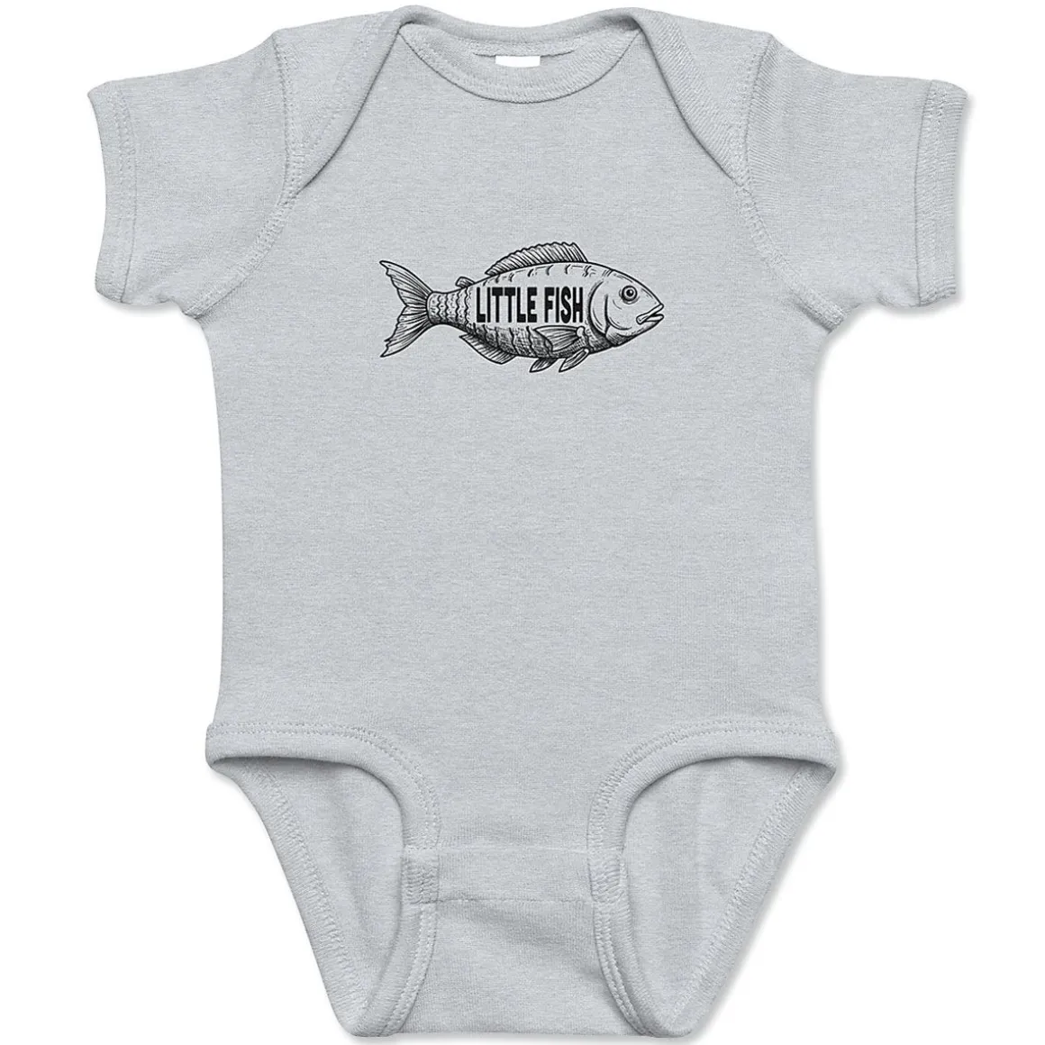Little Fish Baby Bodysuit Romper
