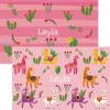 Llamas Personalized Kids' Placemat