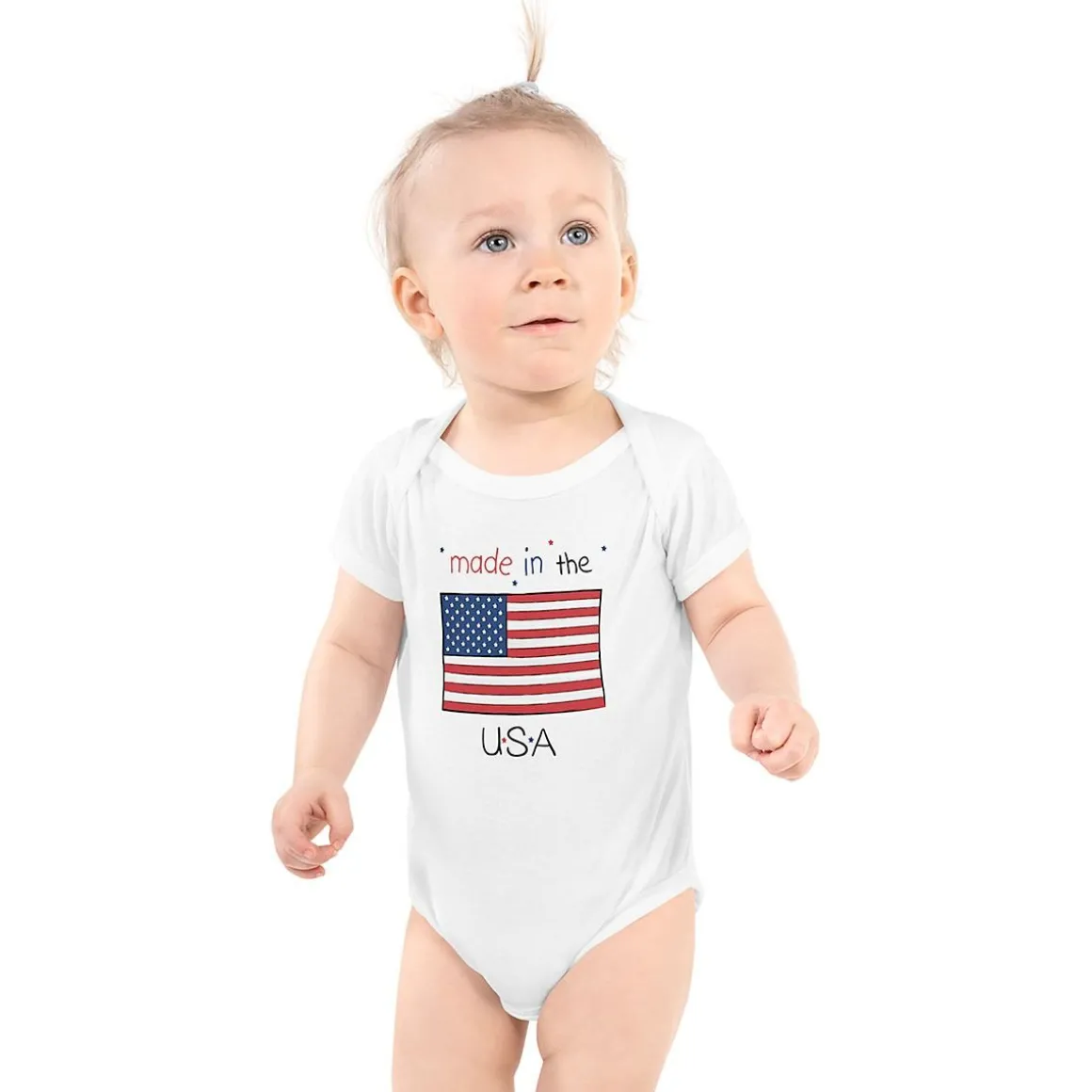 Made in the USA Baby Bodysuit Romper