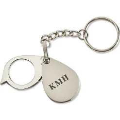 Magnifier Personalized Keychain