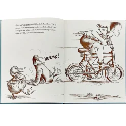 Make Way for Ducklings Personalized Leather Bound Book