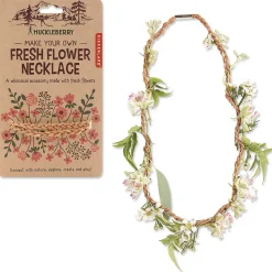 Make Your Own Fresh Flower Necklace
