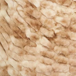 Marbled Faux Fur Throw