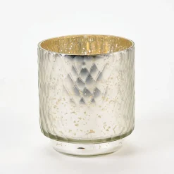Mercury Glass Votive Holders