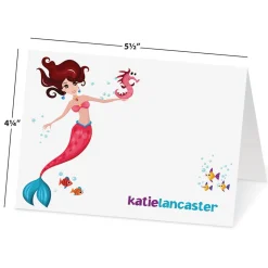 Mermaid Note Cards