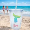 Mermaid Tail Personalized Beverage Cup