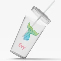 Mermaid Tail Personalized Beverage Cup